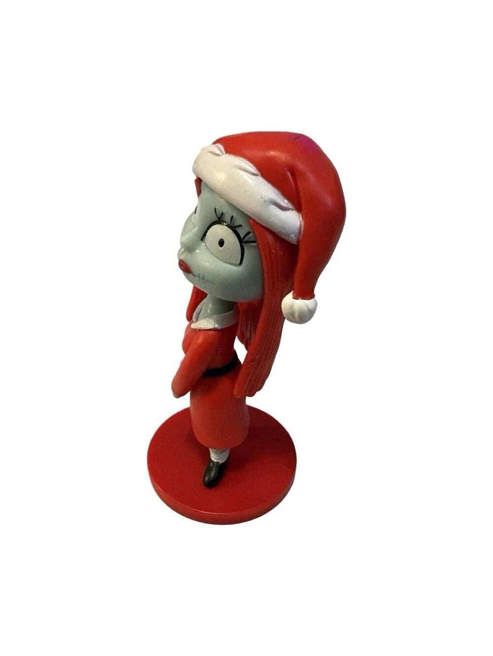 Sally In Mrs Claus Suit Disney Nightmare Before Christmas 3” Figure Pvc Toy